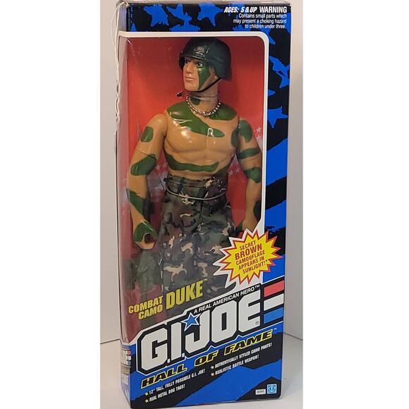 12" GI Joe "Duke" Conrad S Hauser, "A Real American Hero" Hall of Fame! NIB - Picture 1 of 9